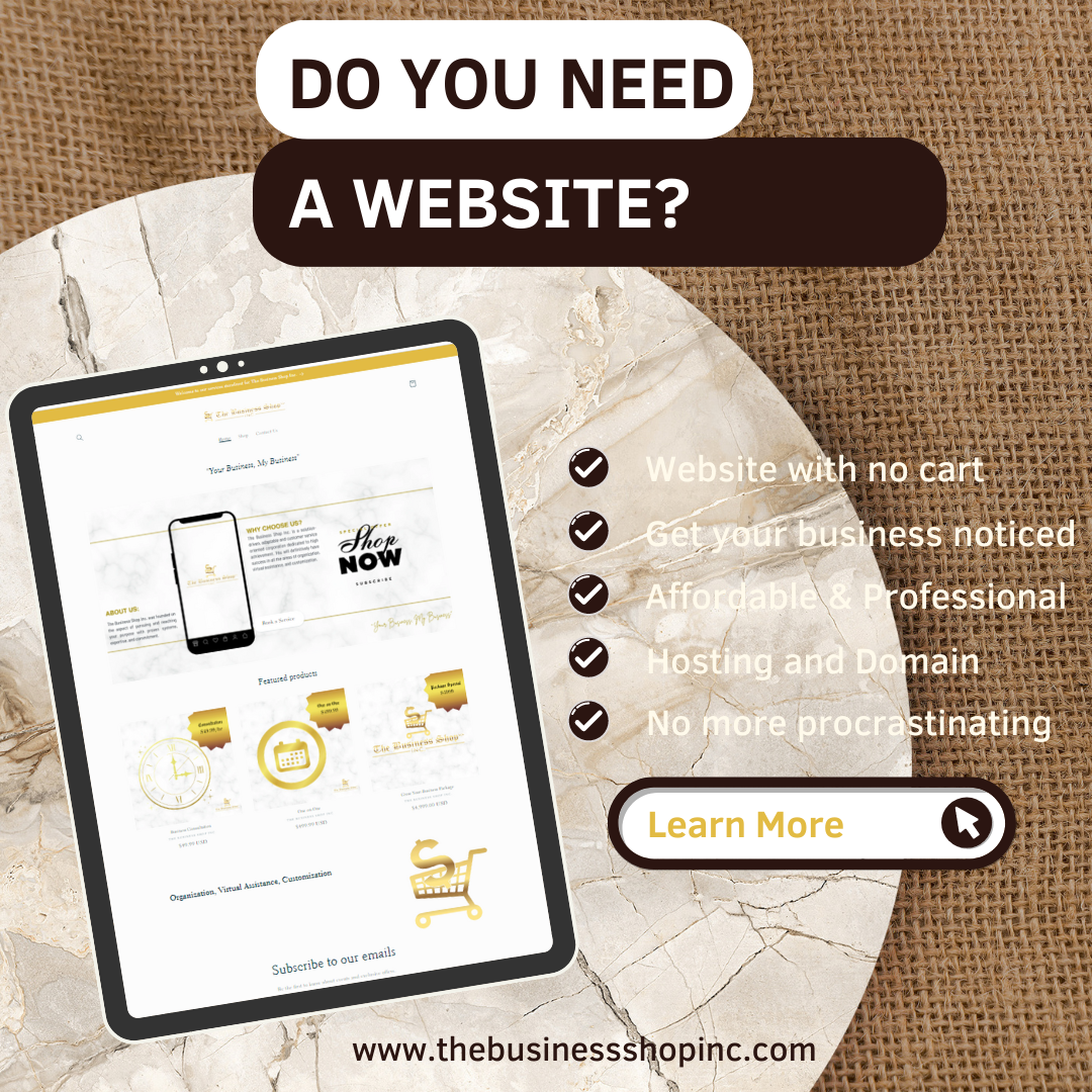 Basic Website (no cart)